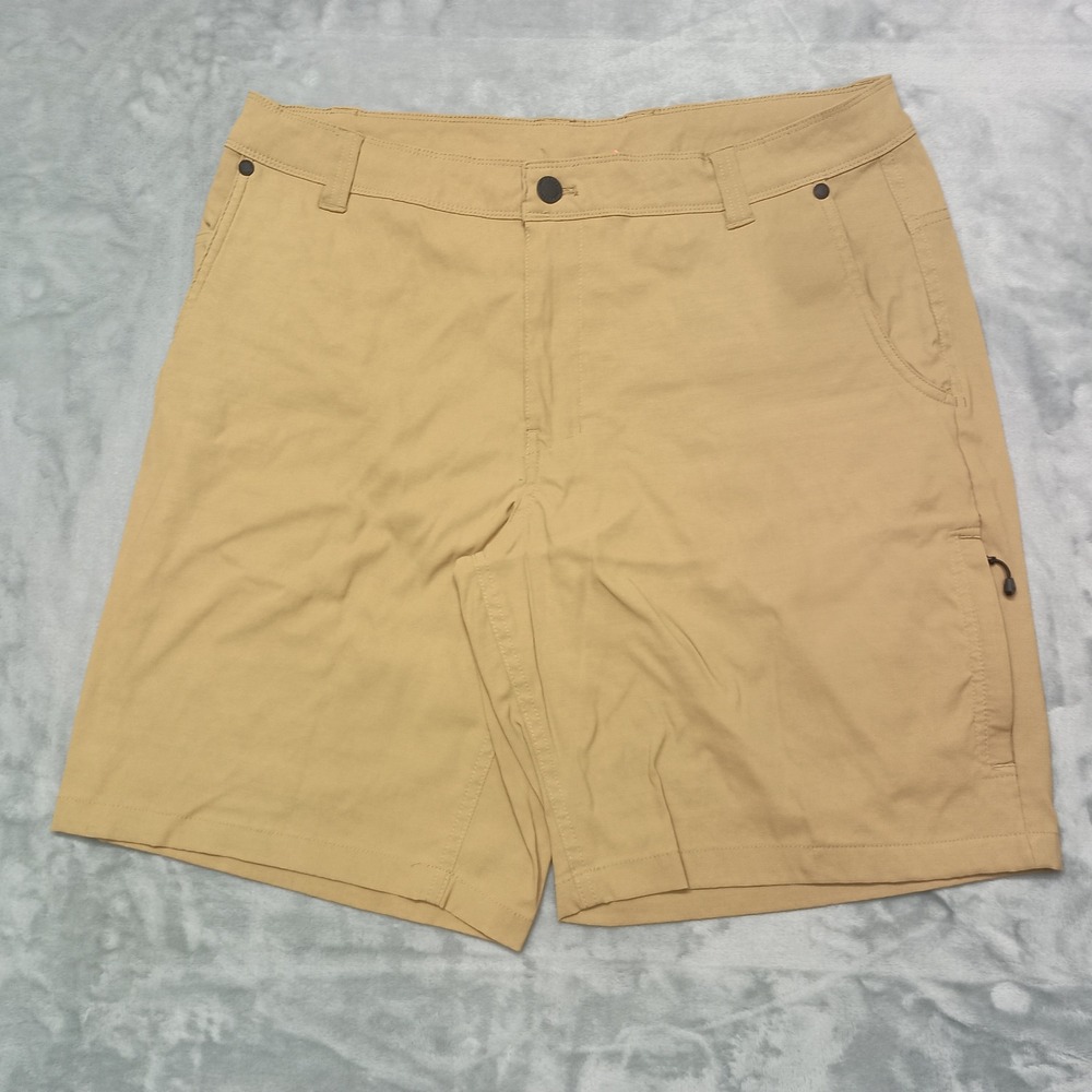 Merrell Shorts Mens 34 Tan Hiking Cargo Outdoor Camping Travel Trekking